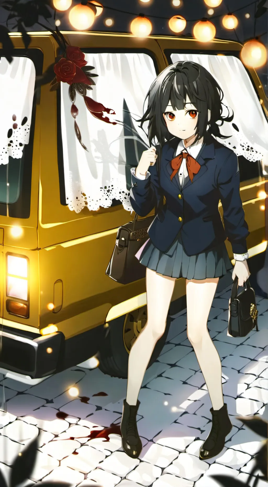 ai character: kidnapper girl background
