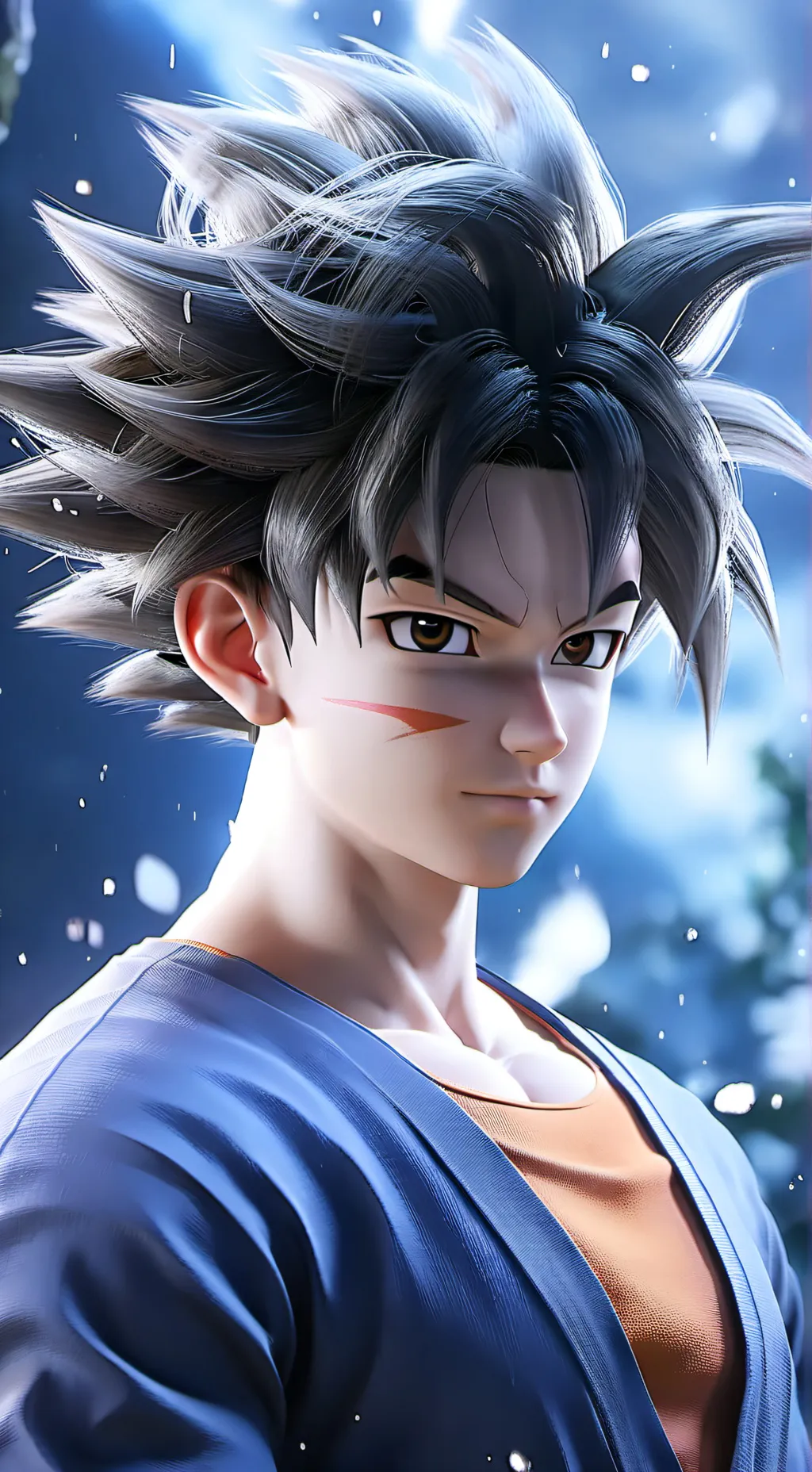 ai character: Vegito background