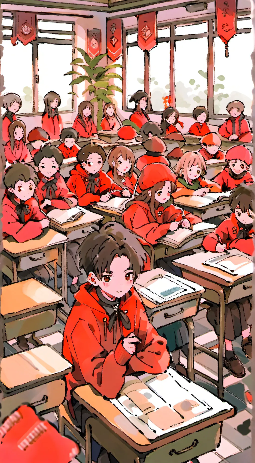 ai character: drama class background