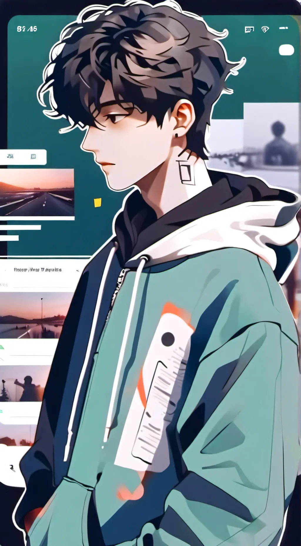 ai character: Matthew￼ background