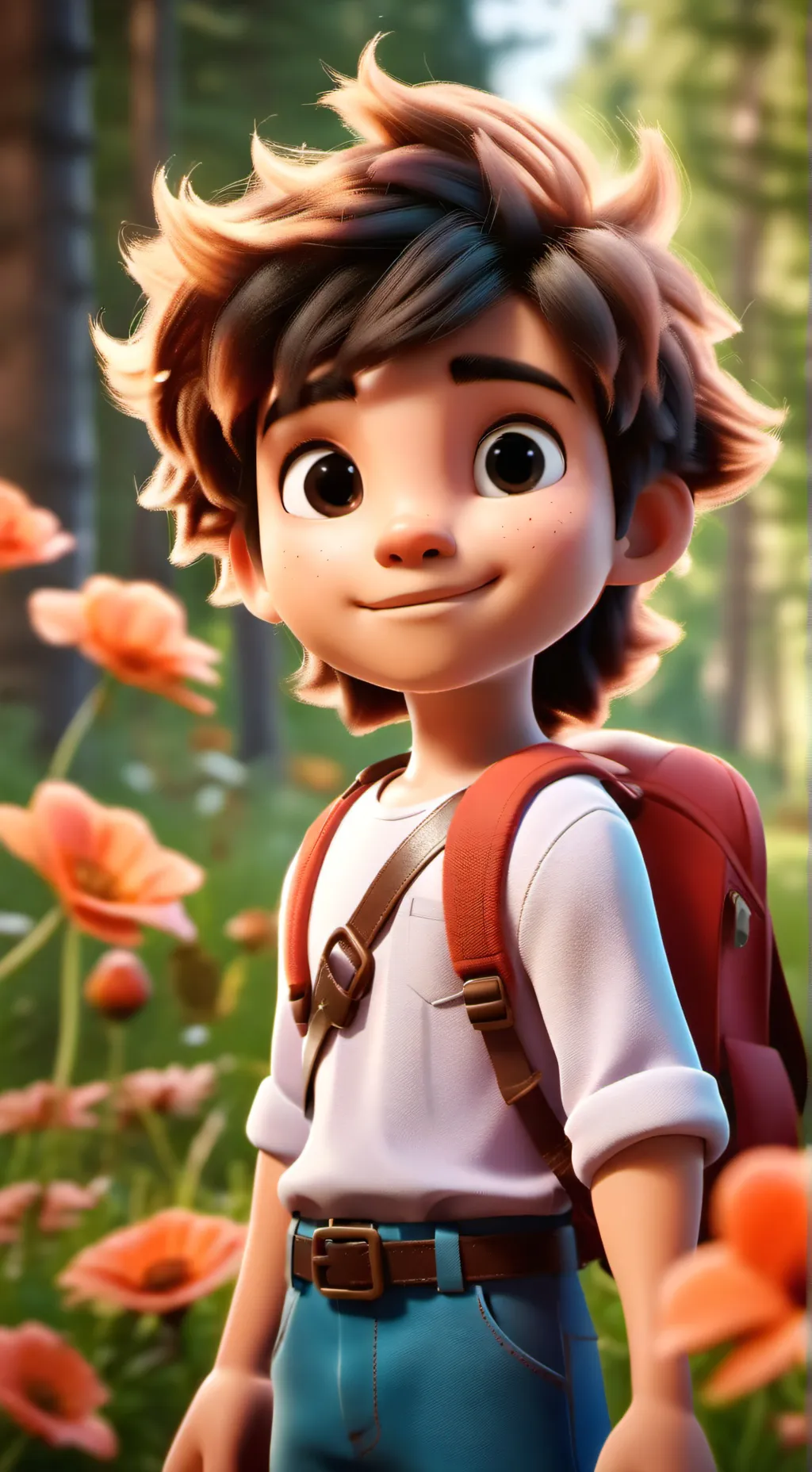 ai character: Alex and ava background