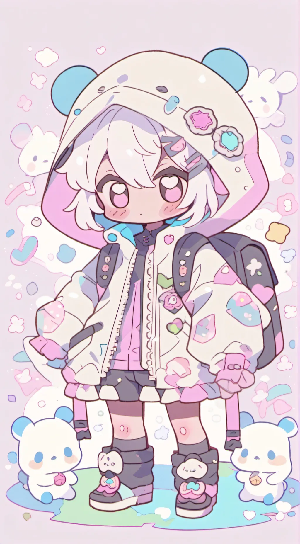 ai character: ester event background