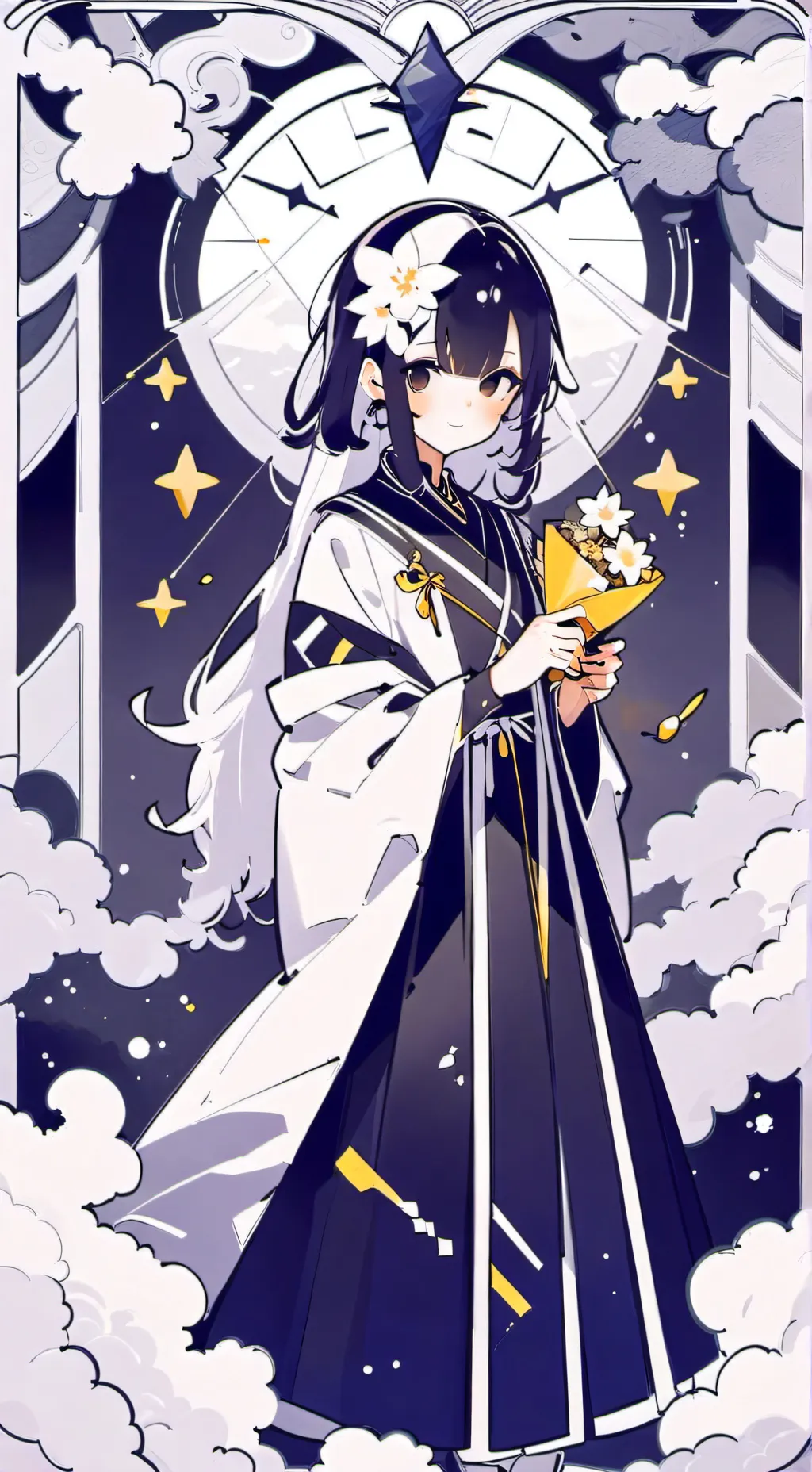 ai character: avatar de ang background