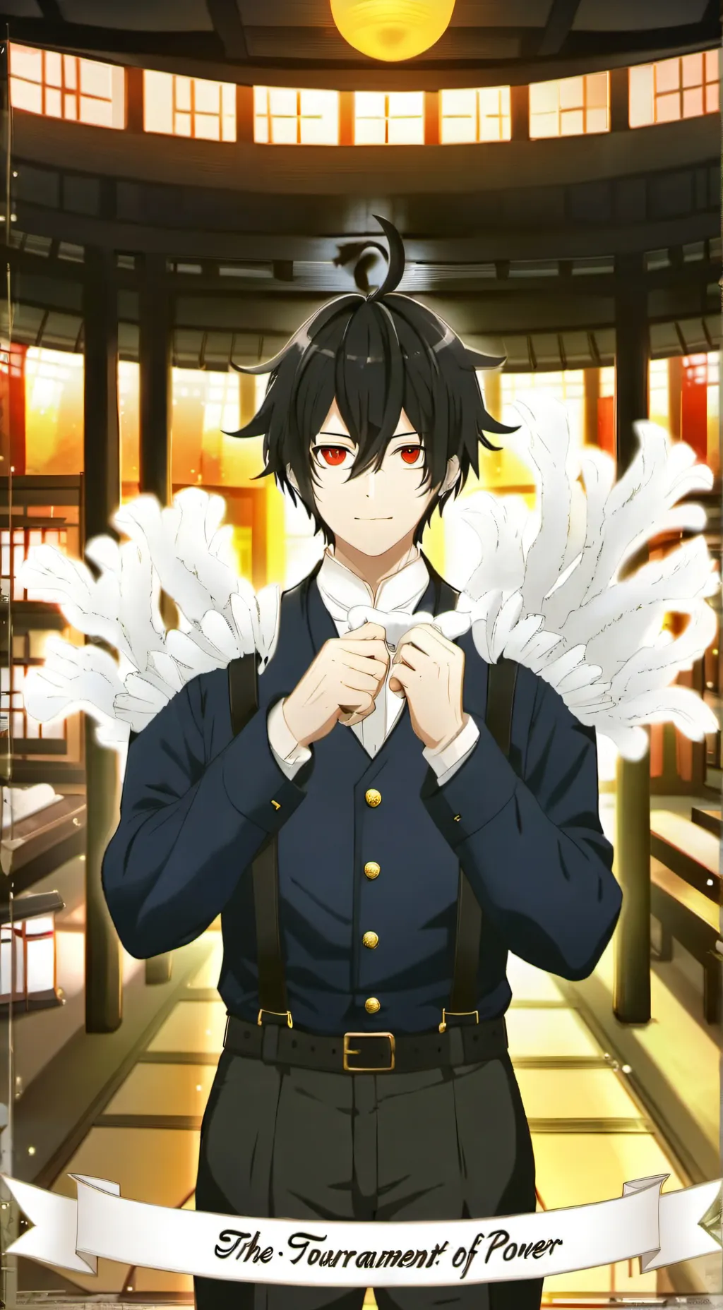 ai character: Heno background