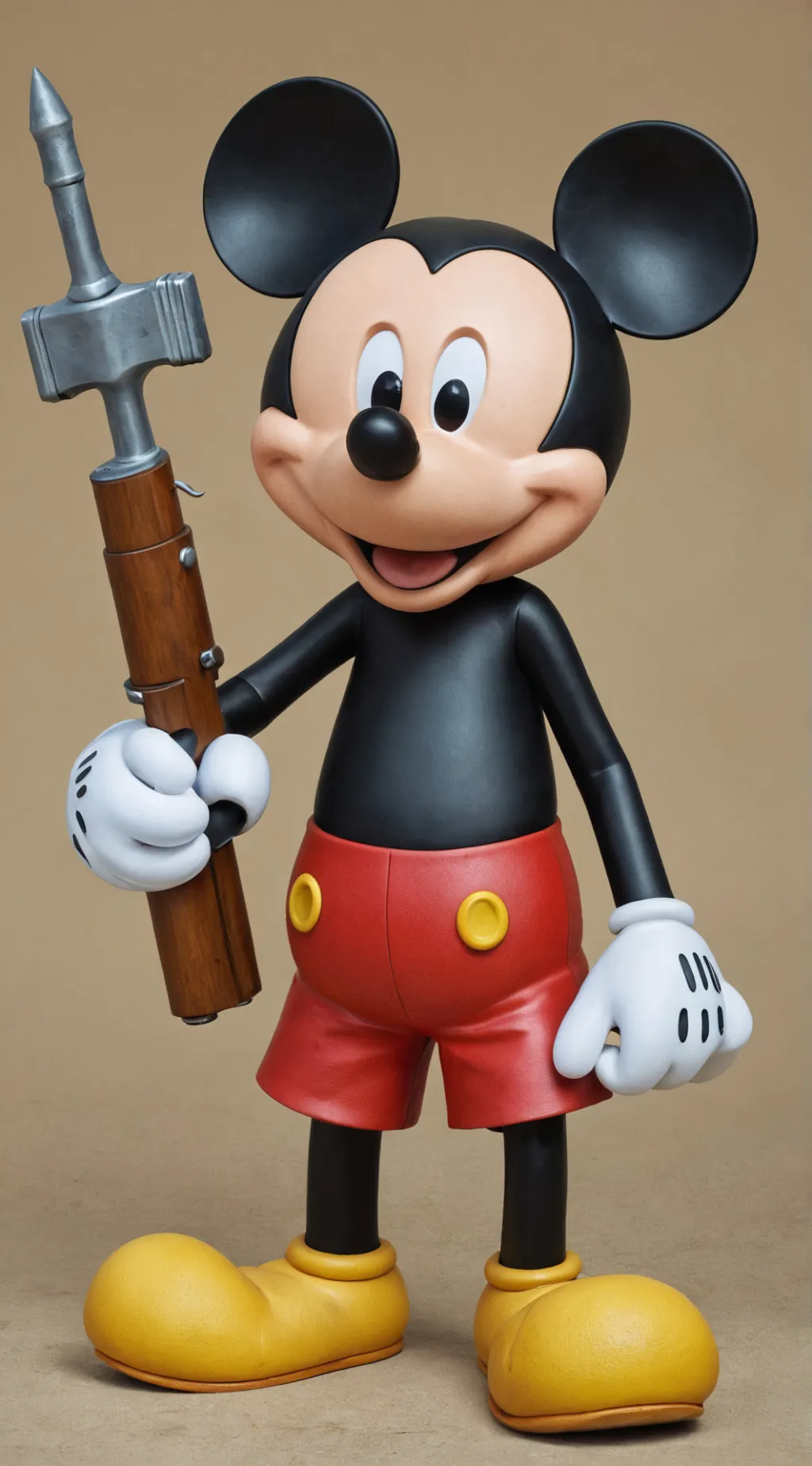 ai character: Mickey ladrón background