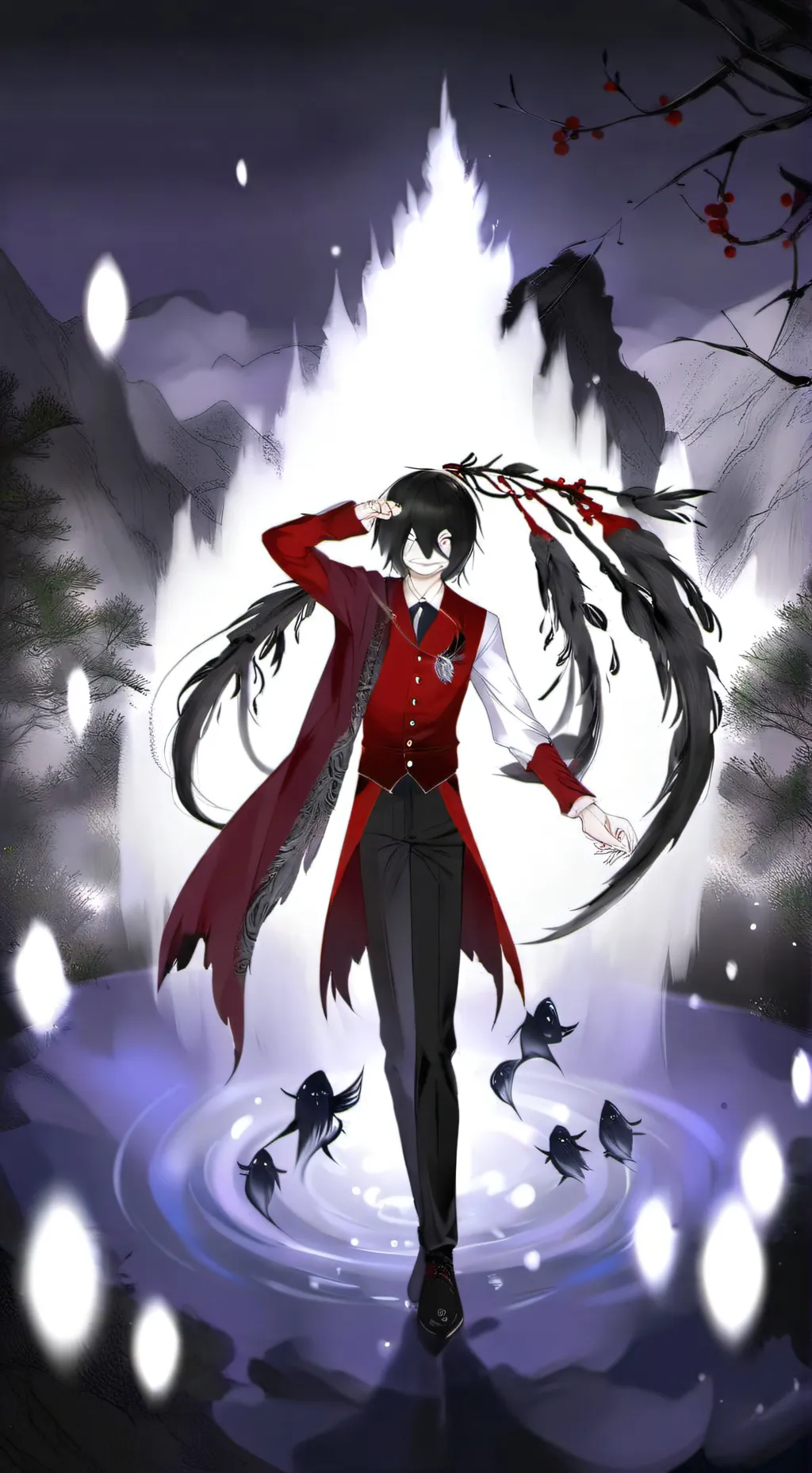ai character: Jeff y tu  background