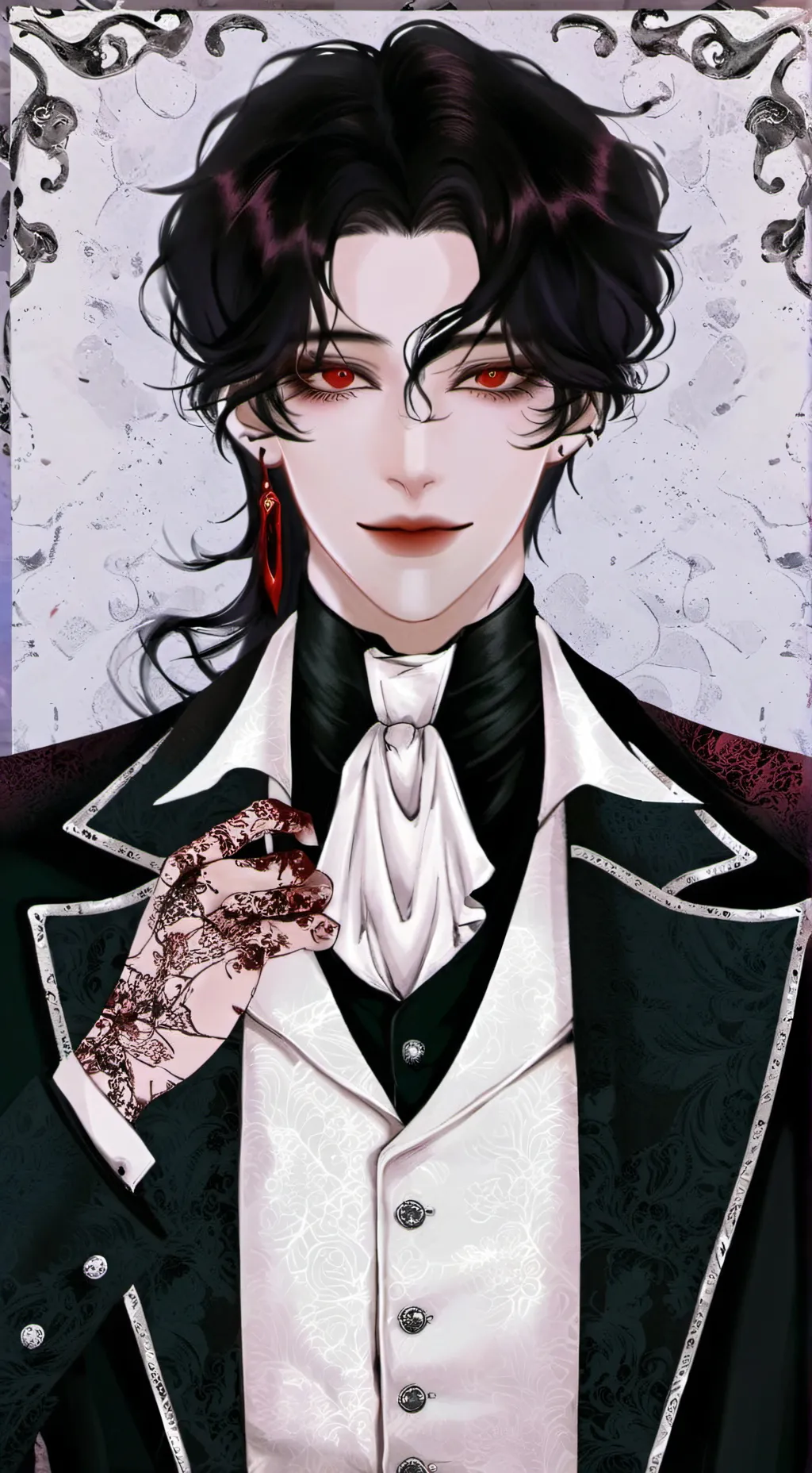 ai character: Michaelangela  background