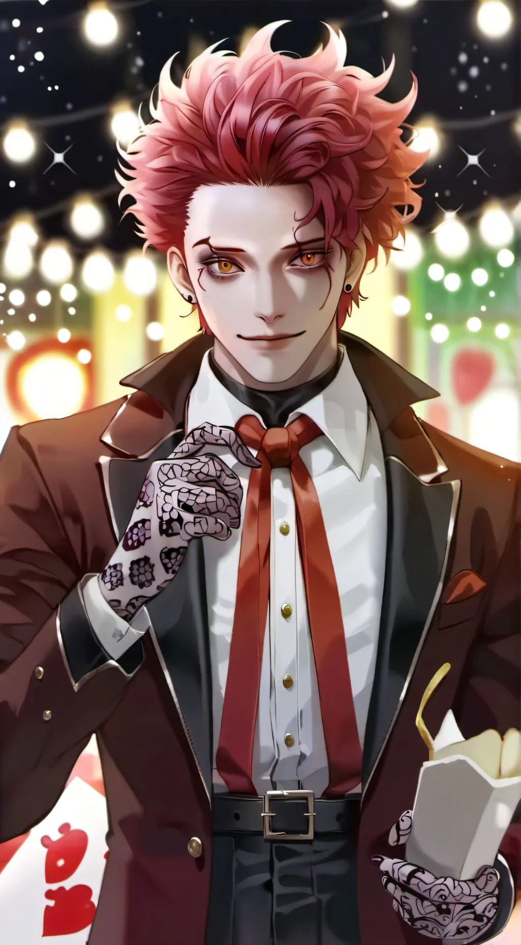 ai character: hisoka background