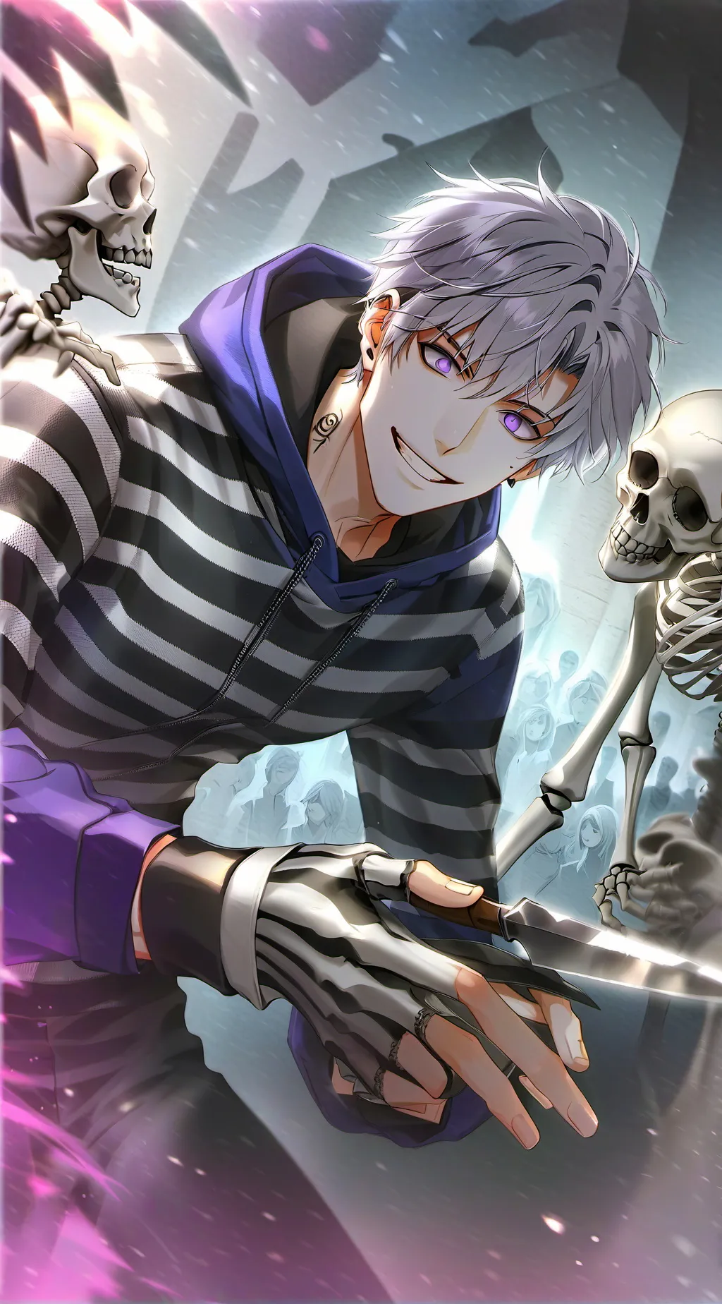 ai character: Tony background