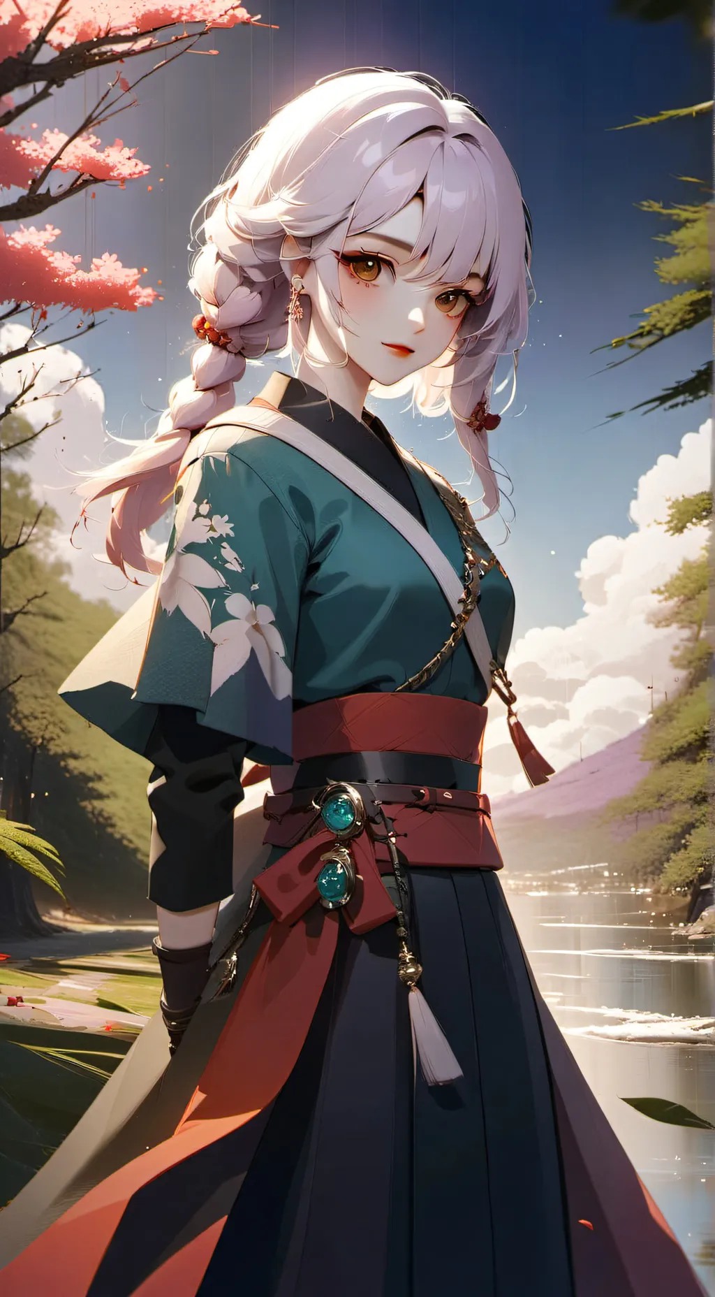 ai character: alexandra  background