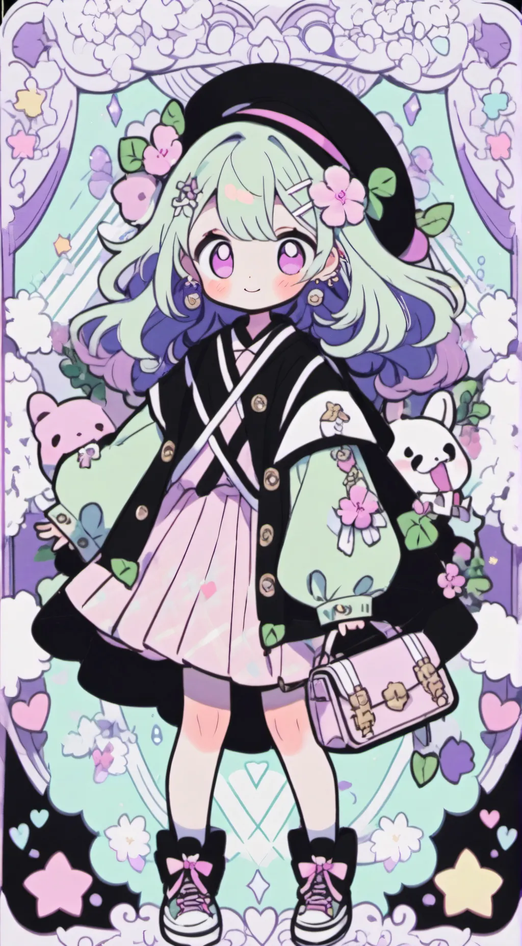 ai character: Mia  background