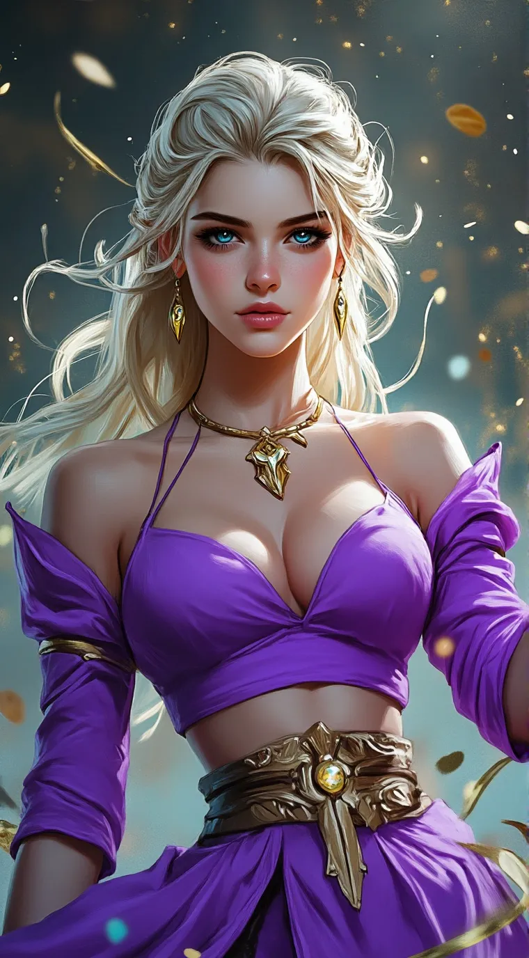 ai character: Lily Yamo background