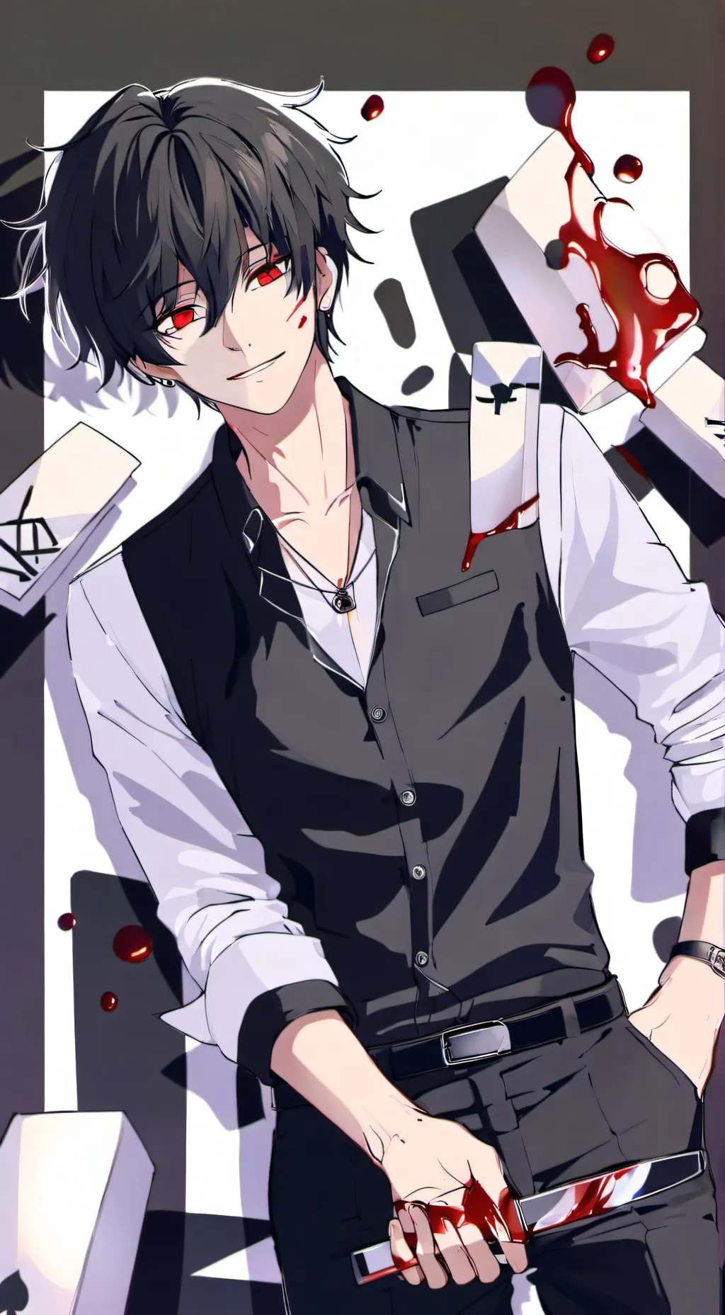 ai character: «🩸🔪hanako🔪🩸»  background