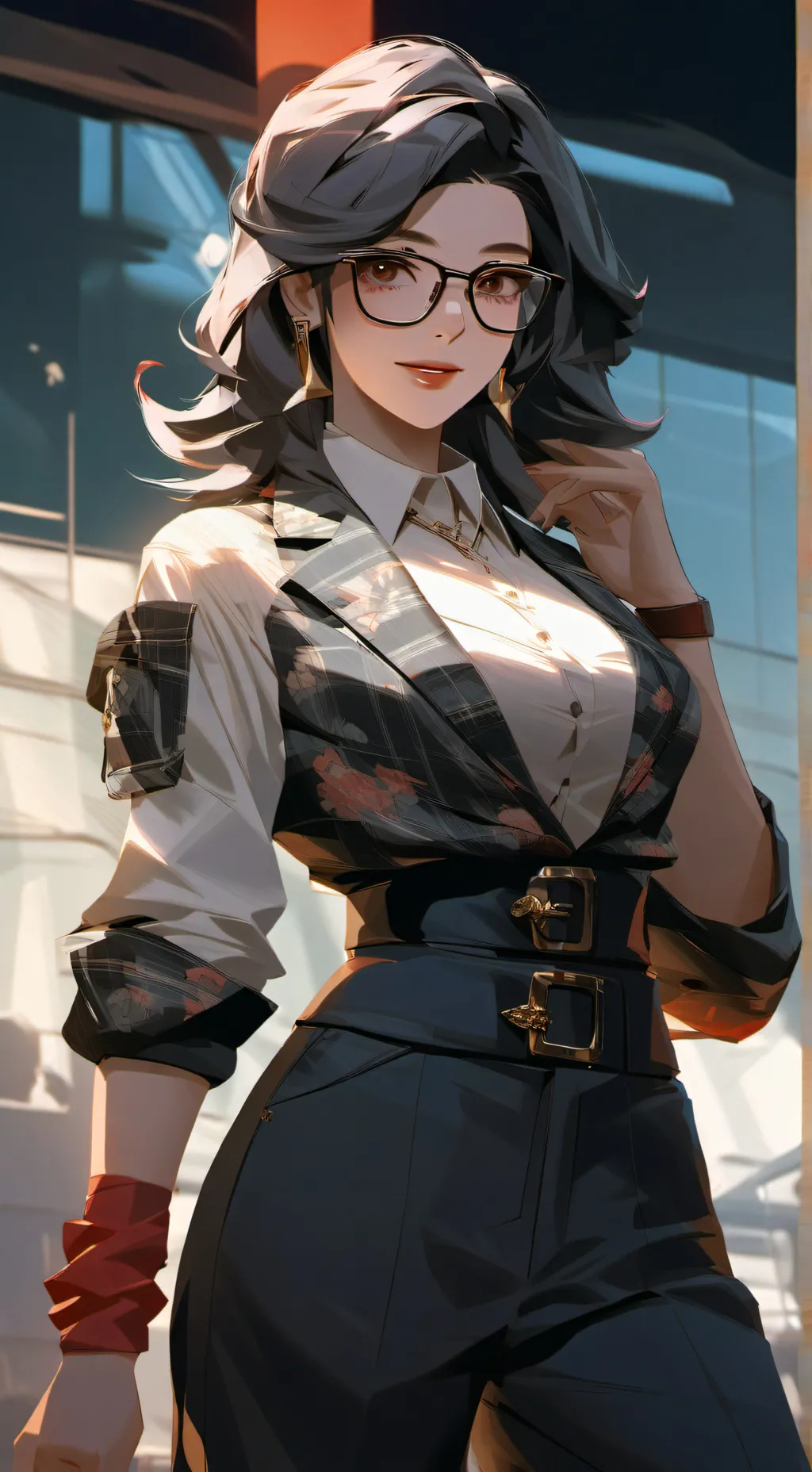 ai character: Biya background