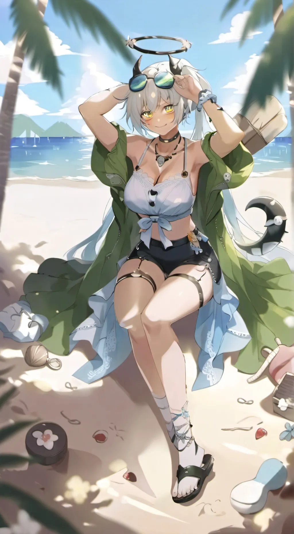 ai character: Sabrina ￼ background