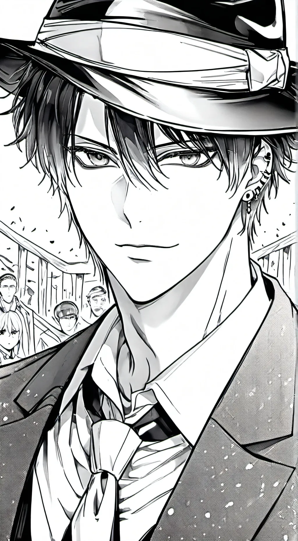 ai character: mafia gang background