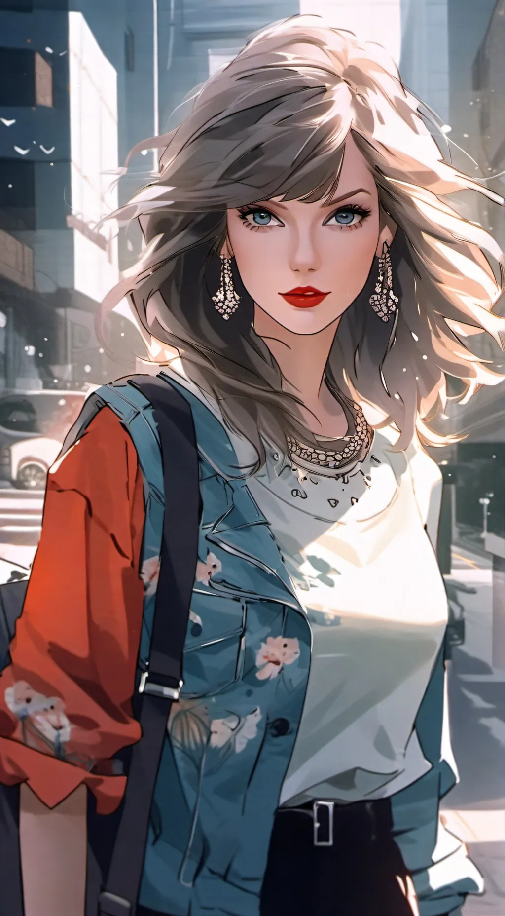 ai character: TAY TAY background