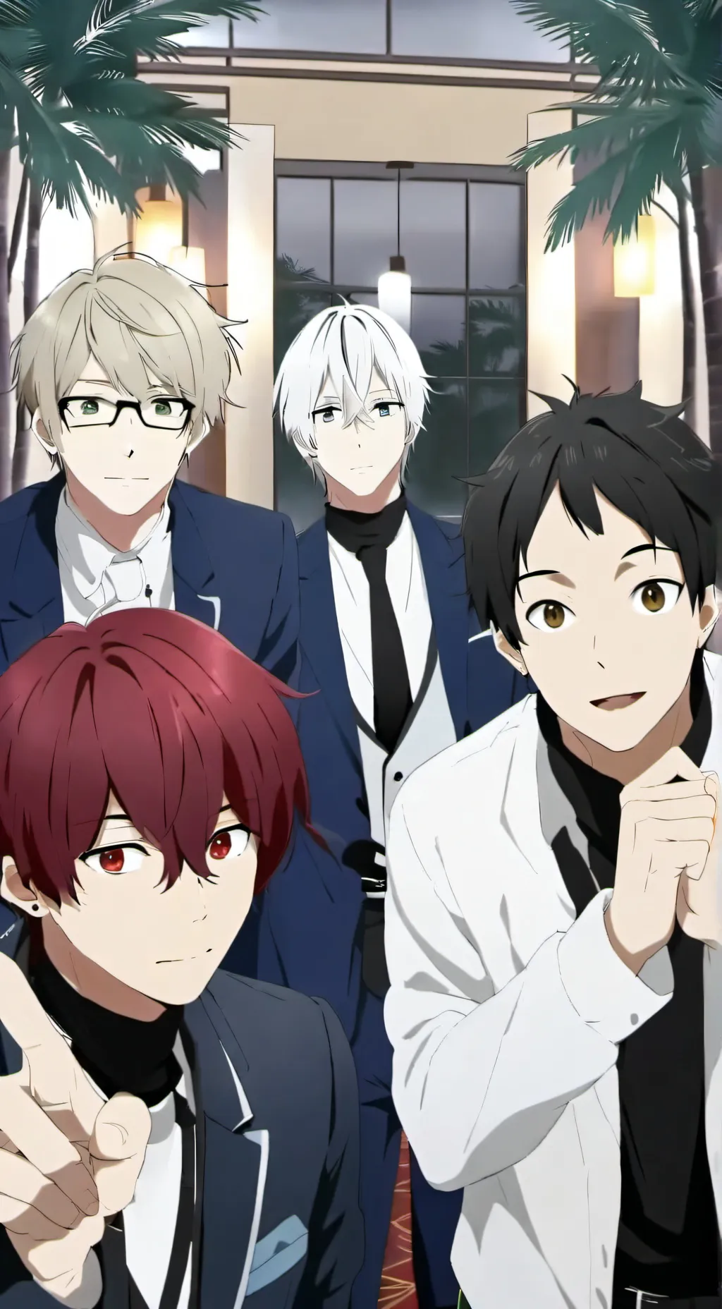 ai character: 4 Brother  background