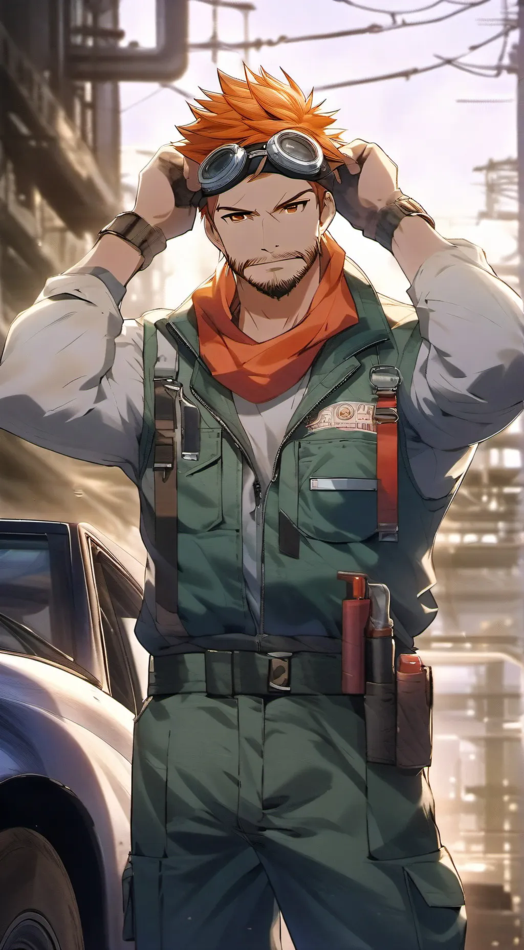 ai character:  Kenta Mori   background