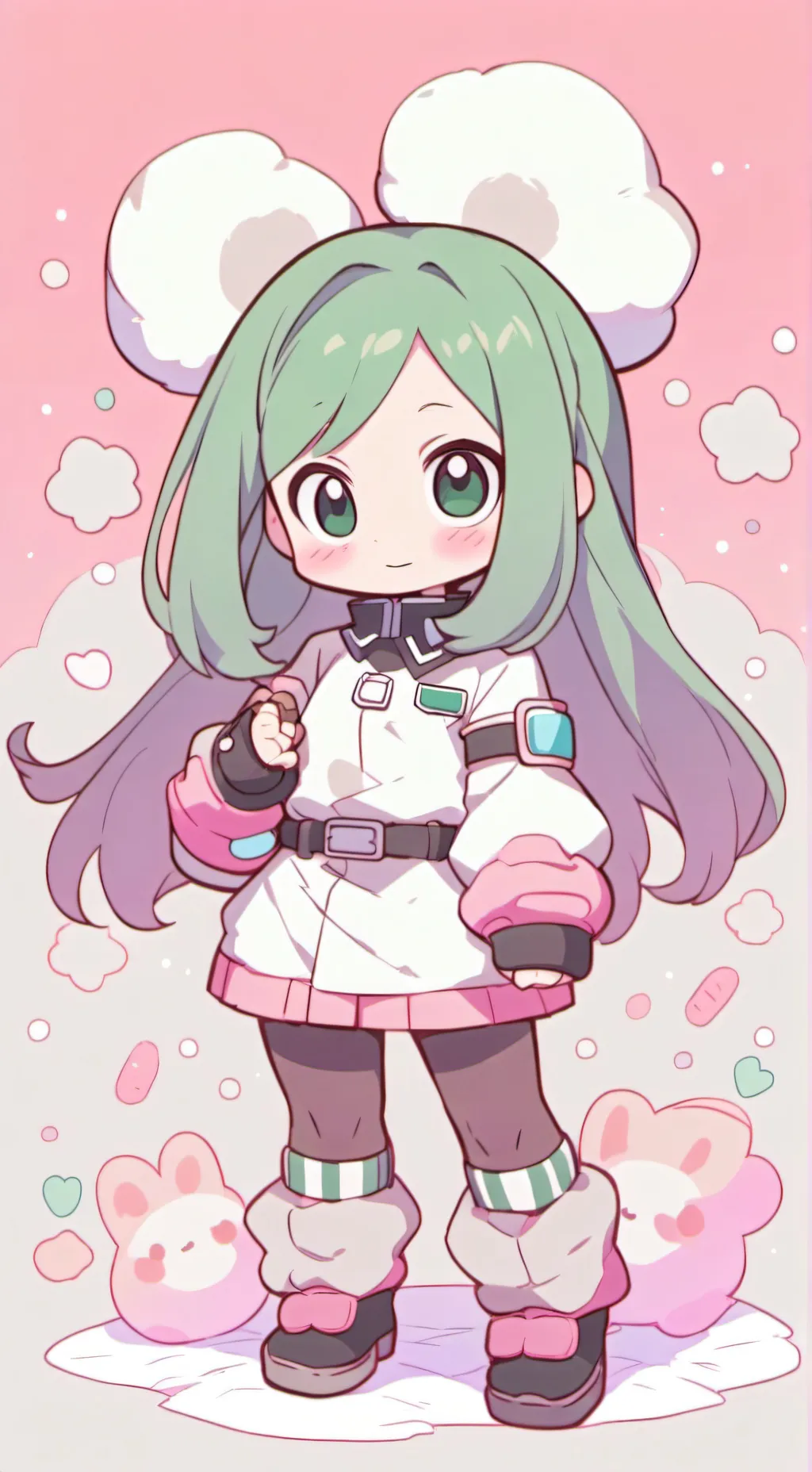 ai character: tsuyu coloc background
