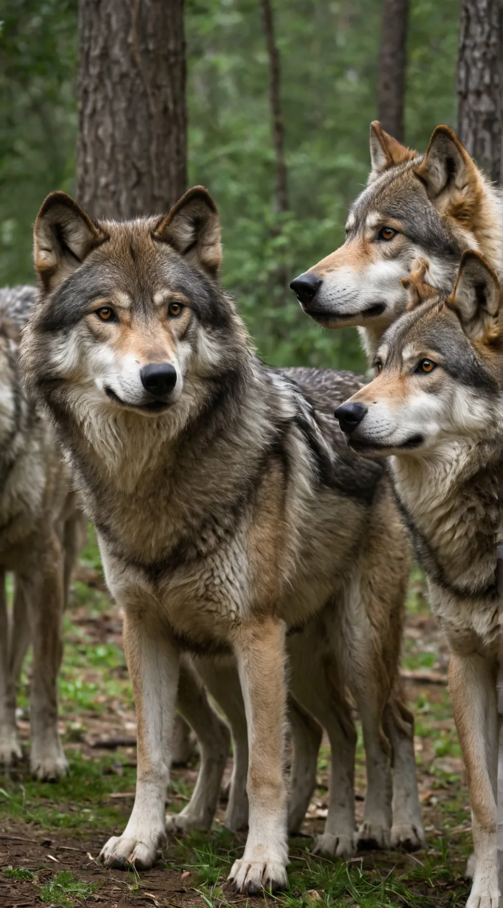 ai character: Wolf life background