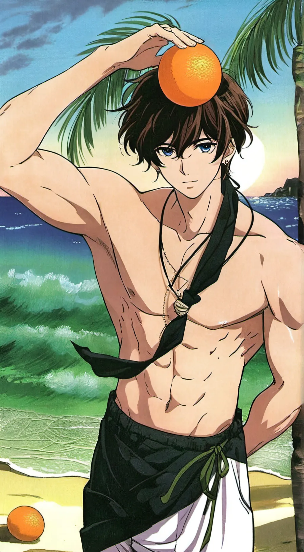 ai character: leon background