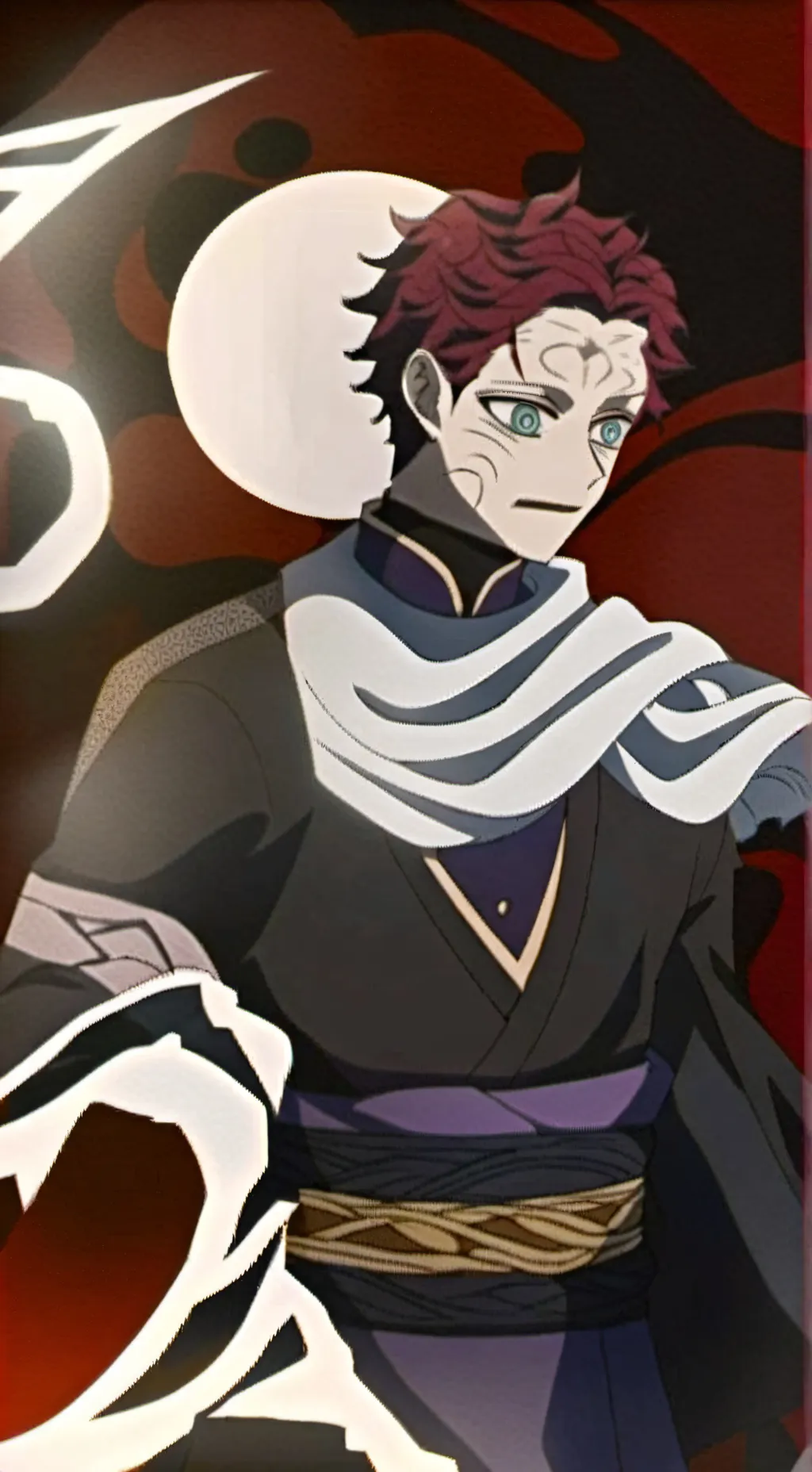 ai character: akaza background