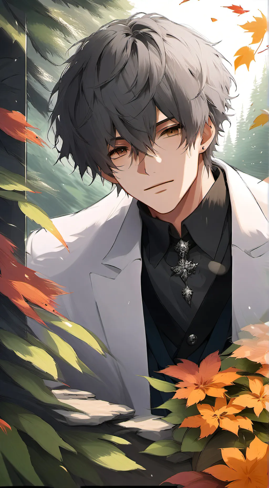 ai character: Lev Silverbrook  background