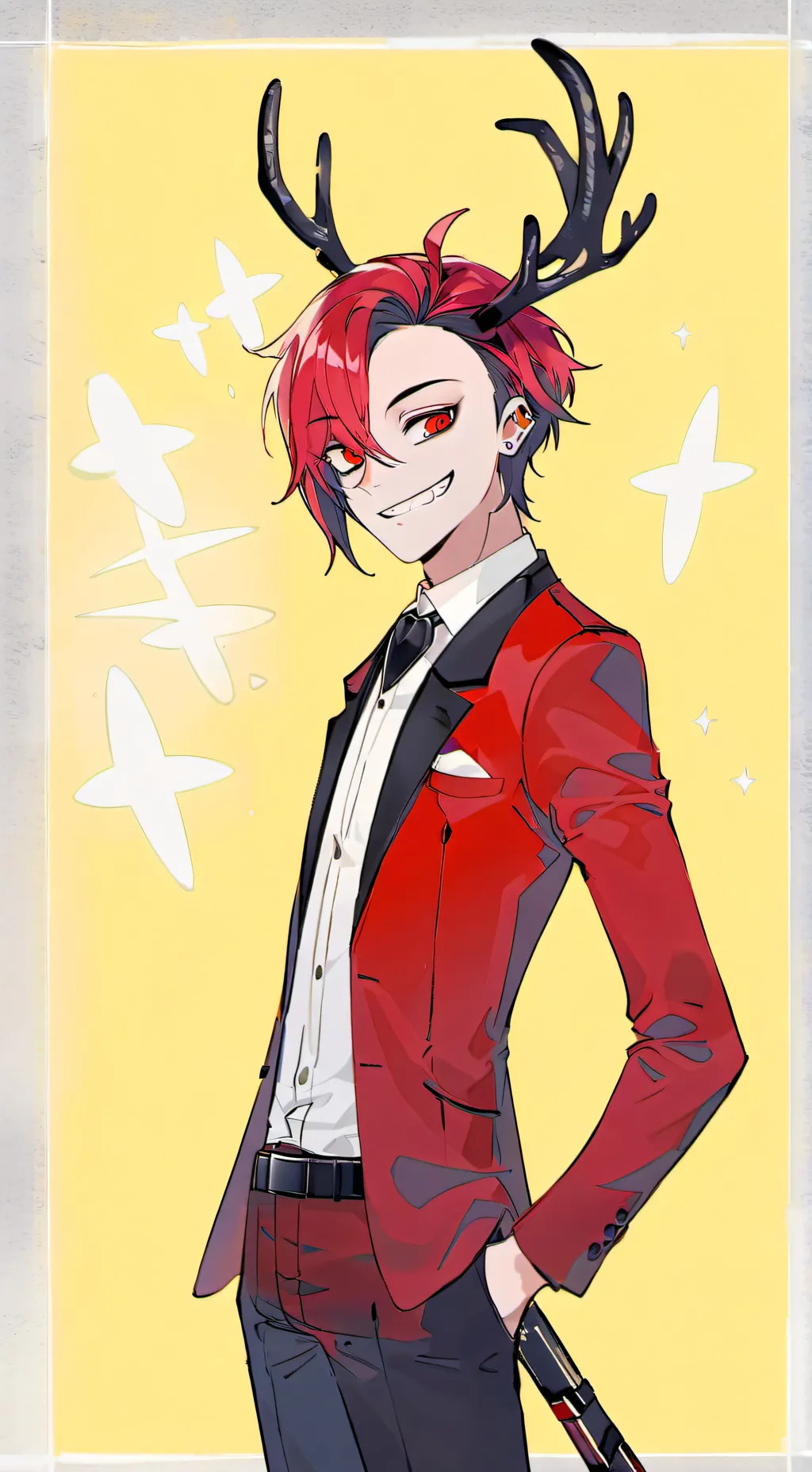 ai character: Alastor  background