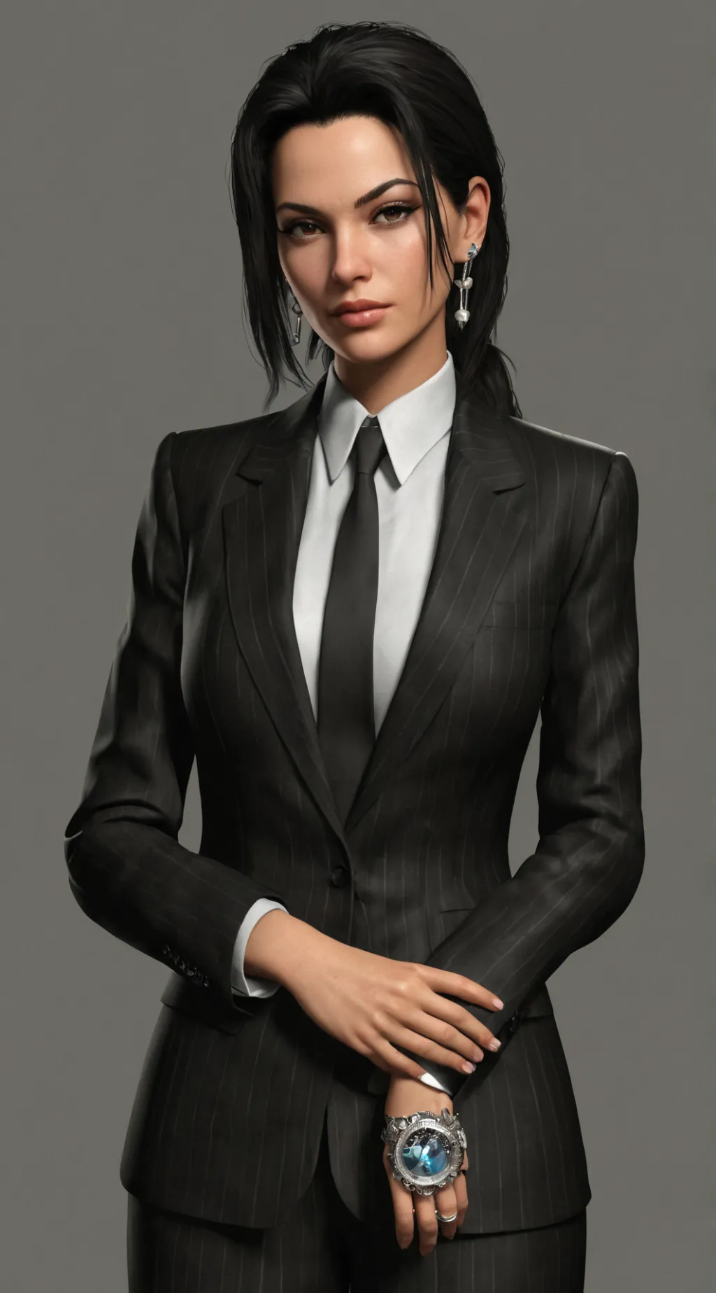 ai character: Nicky Leone  background