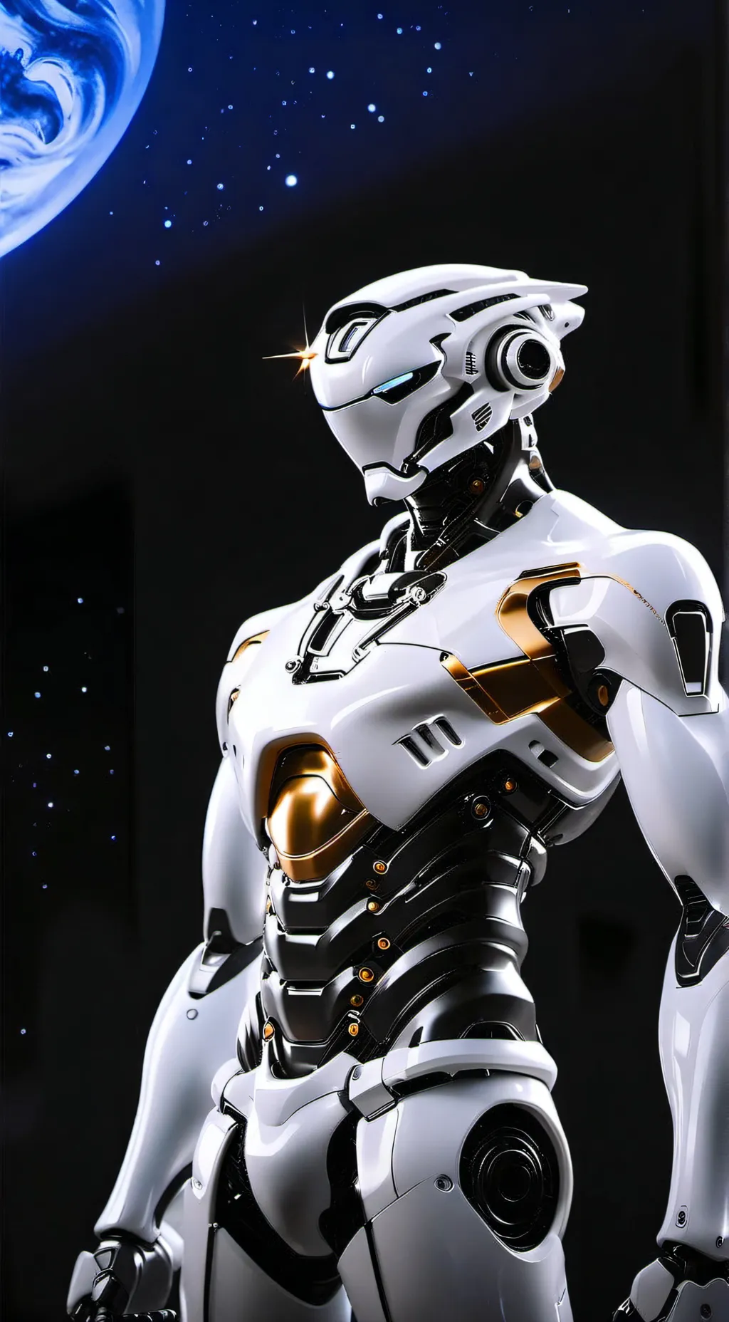 ai character: HIS REALM.  background