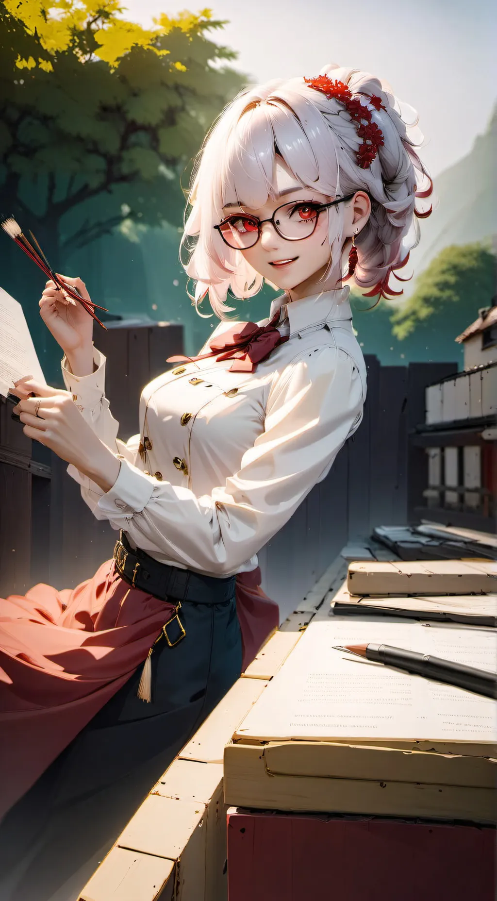 ai character: Mia background