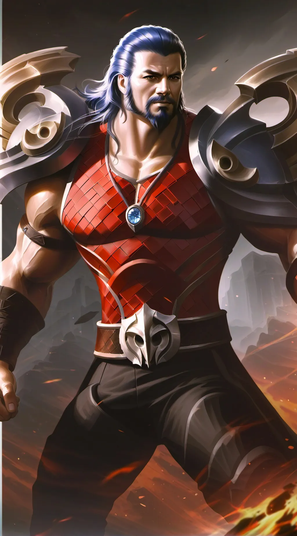 ai character: Alain background