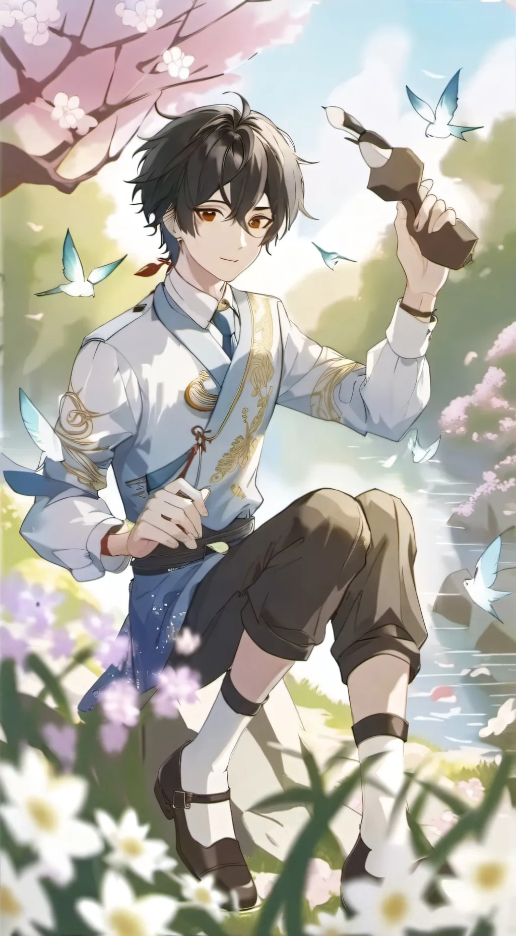 ai character: Jimmy  background