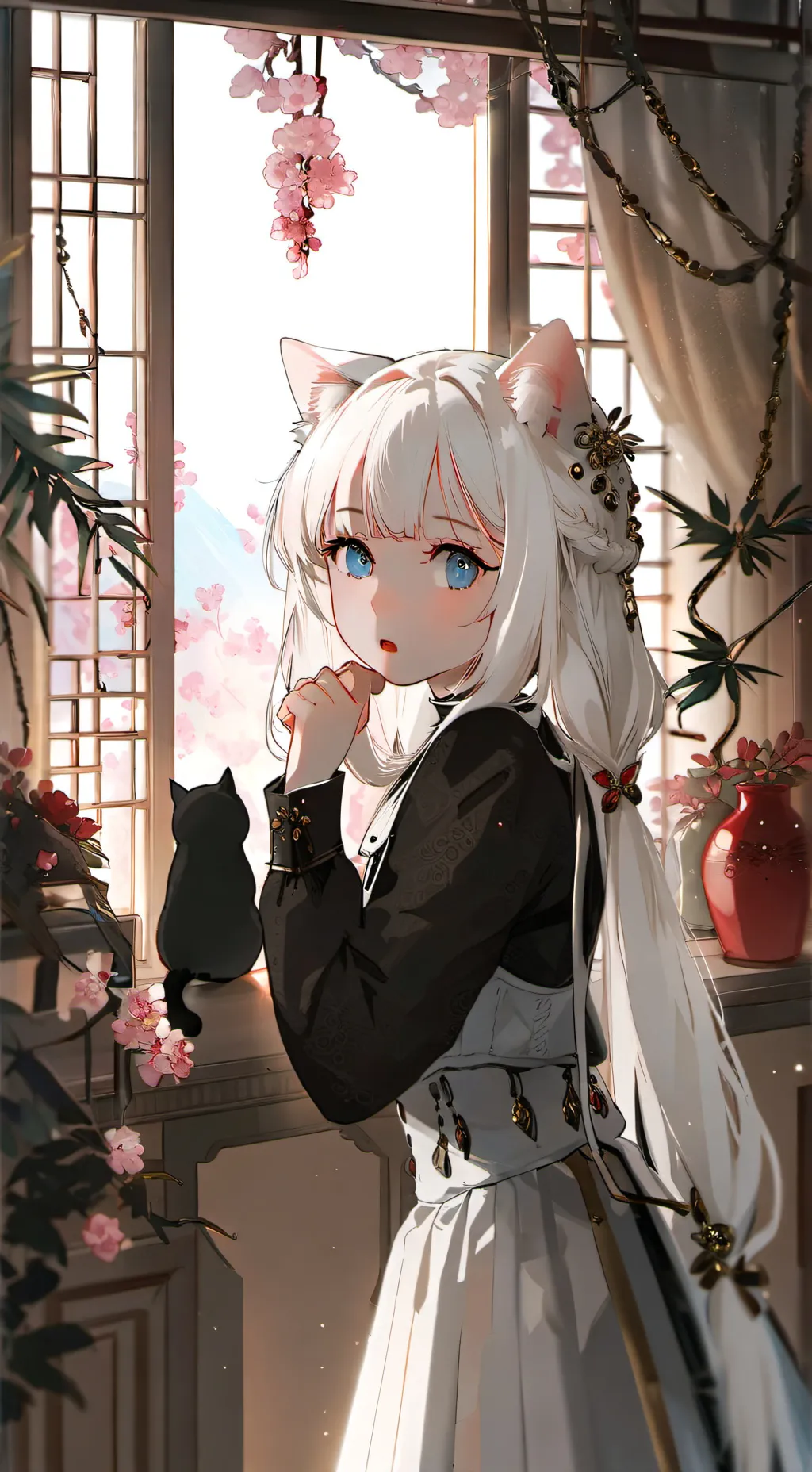 ai character: Innocent mita background