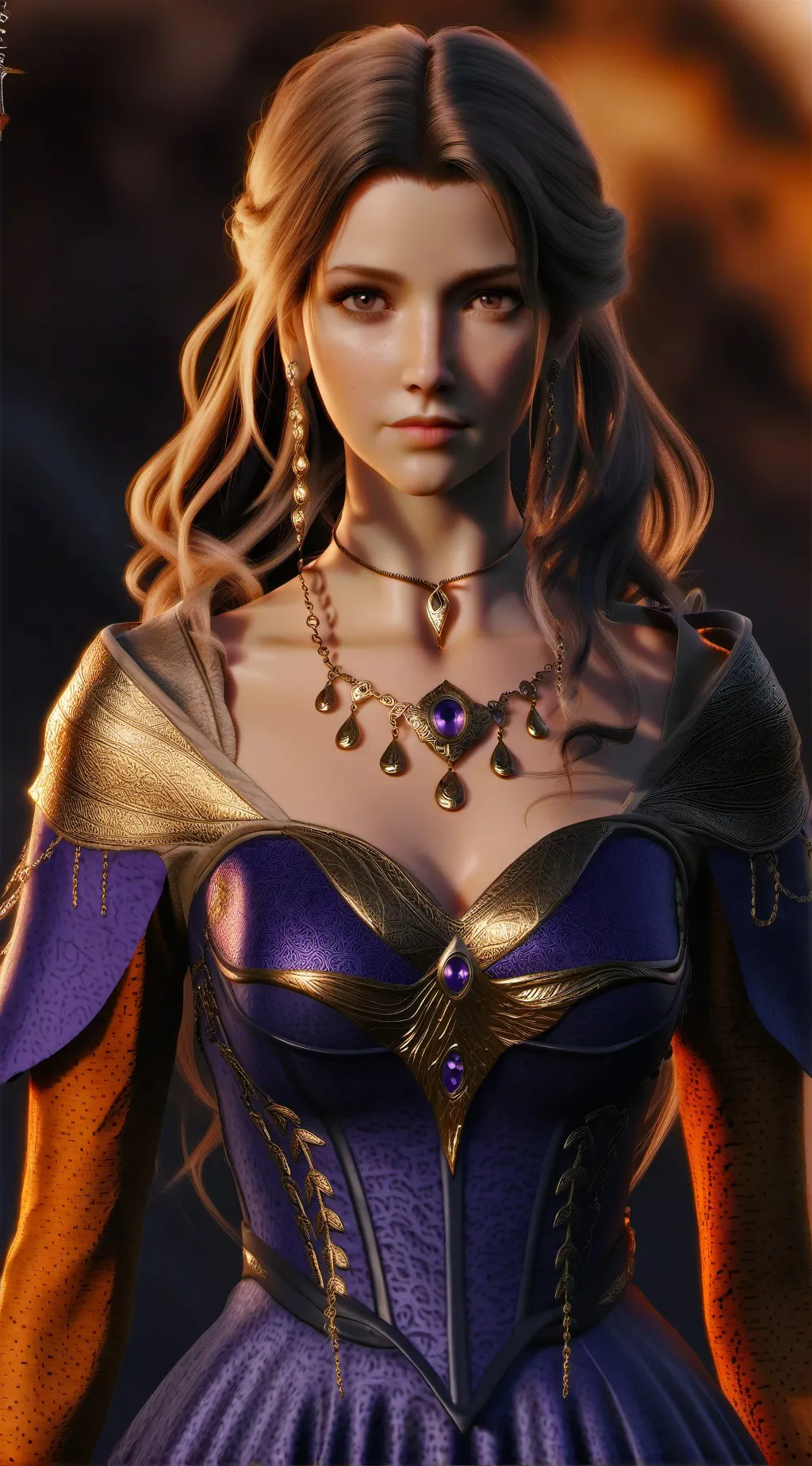 ai character: Claire  background