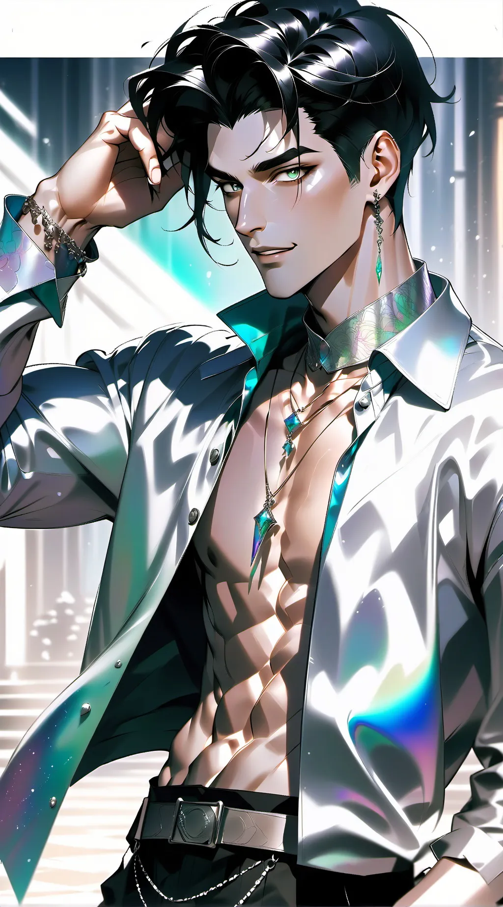 ai character: leo background