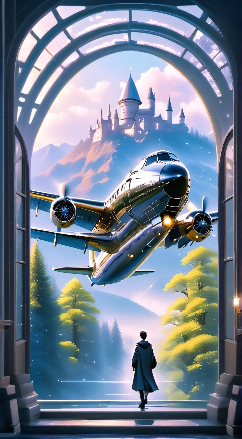 ai character: hp muggle ride background