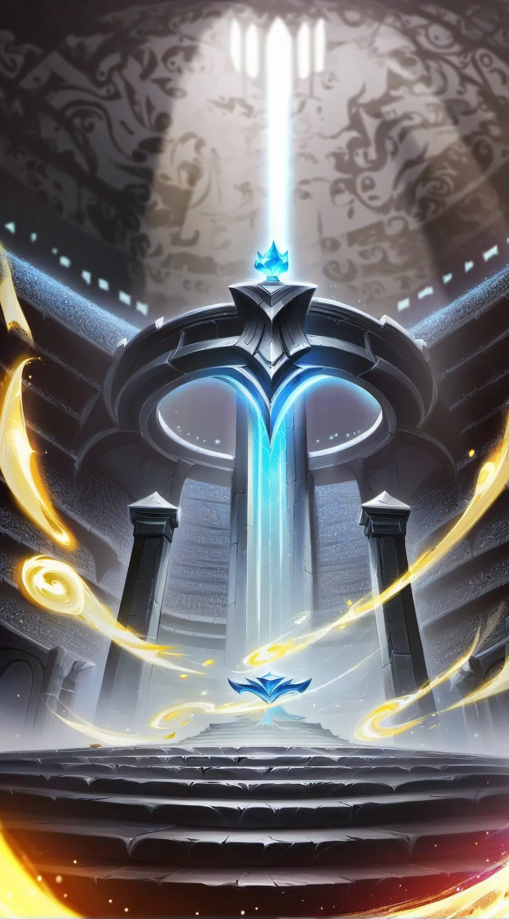 ai character: unknown place background