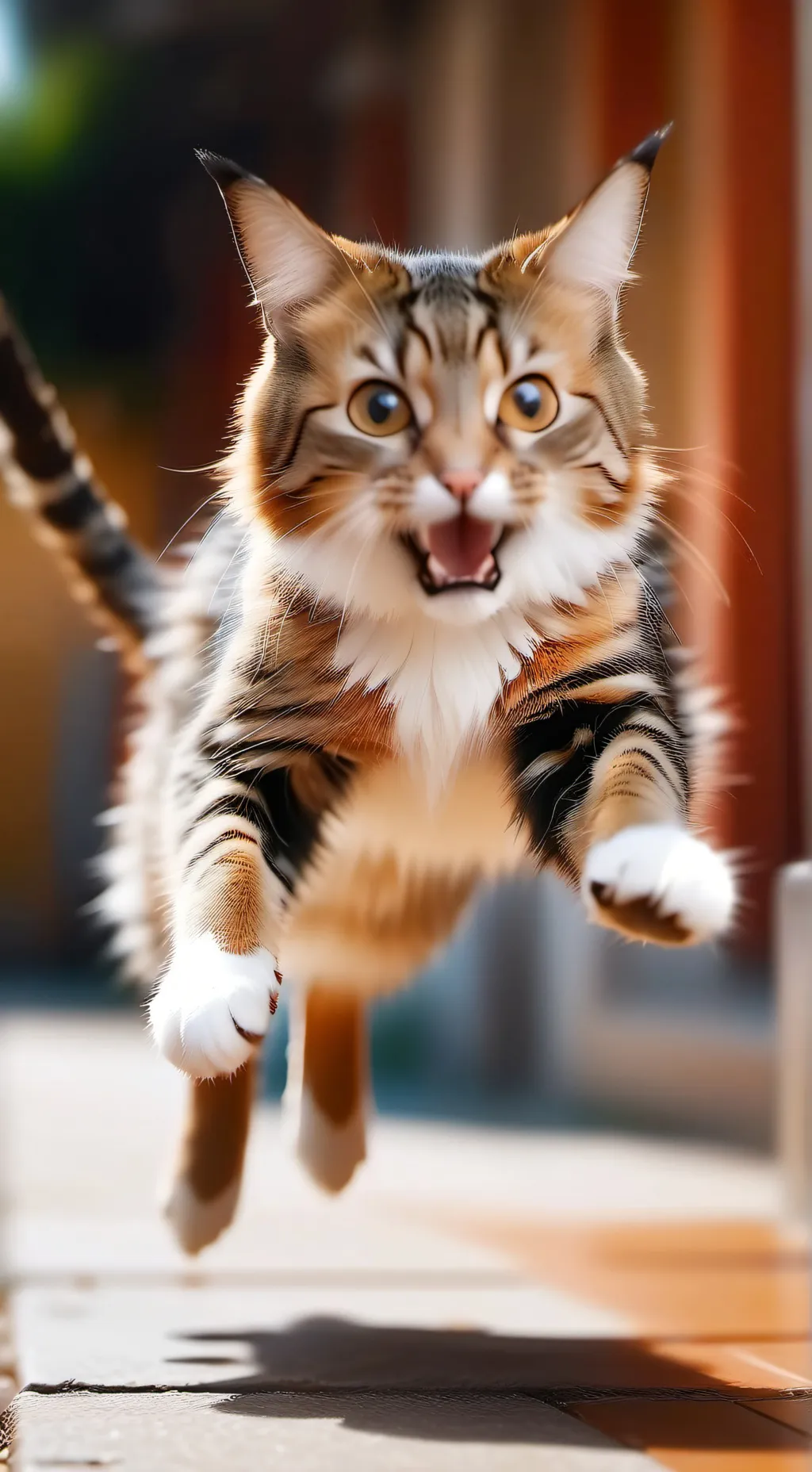 ai character: cat like fnaf background