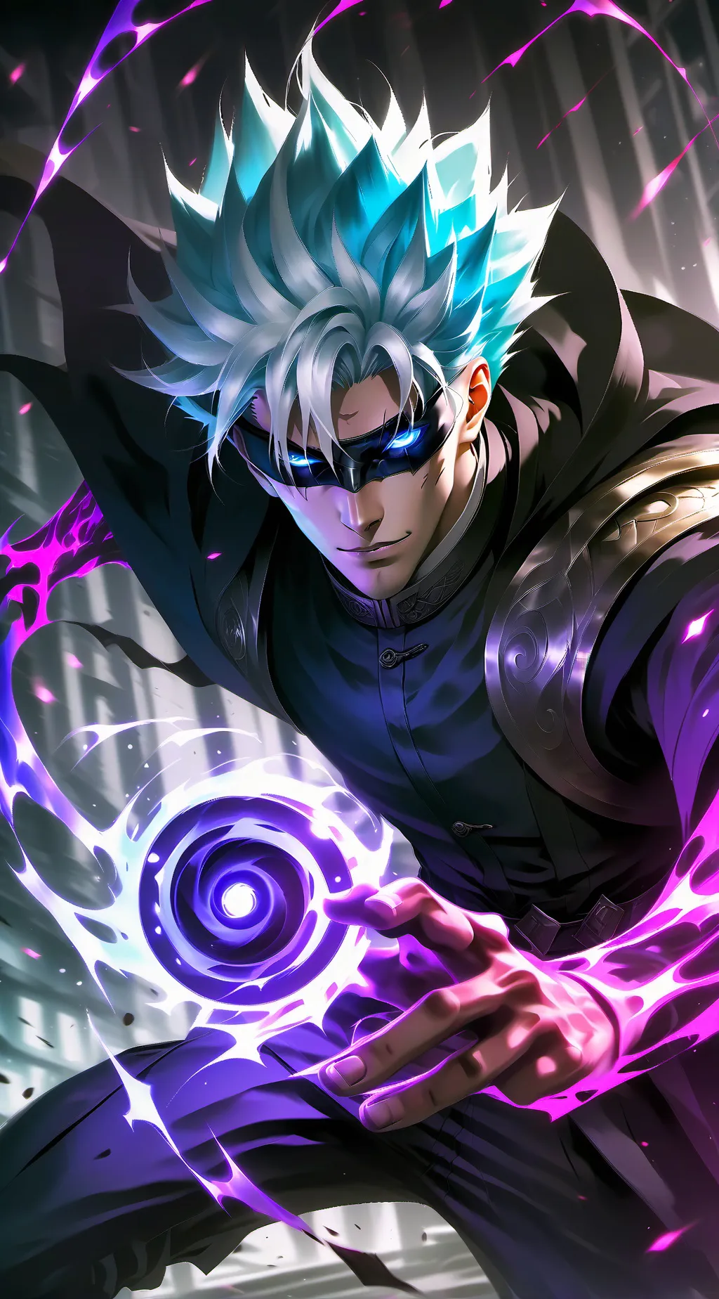 ai character: Satoru Gojo background