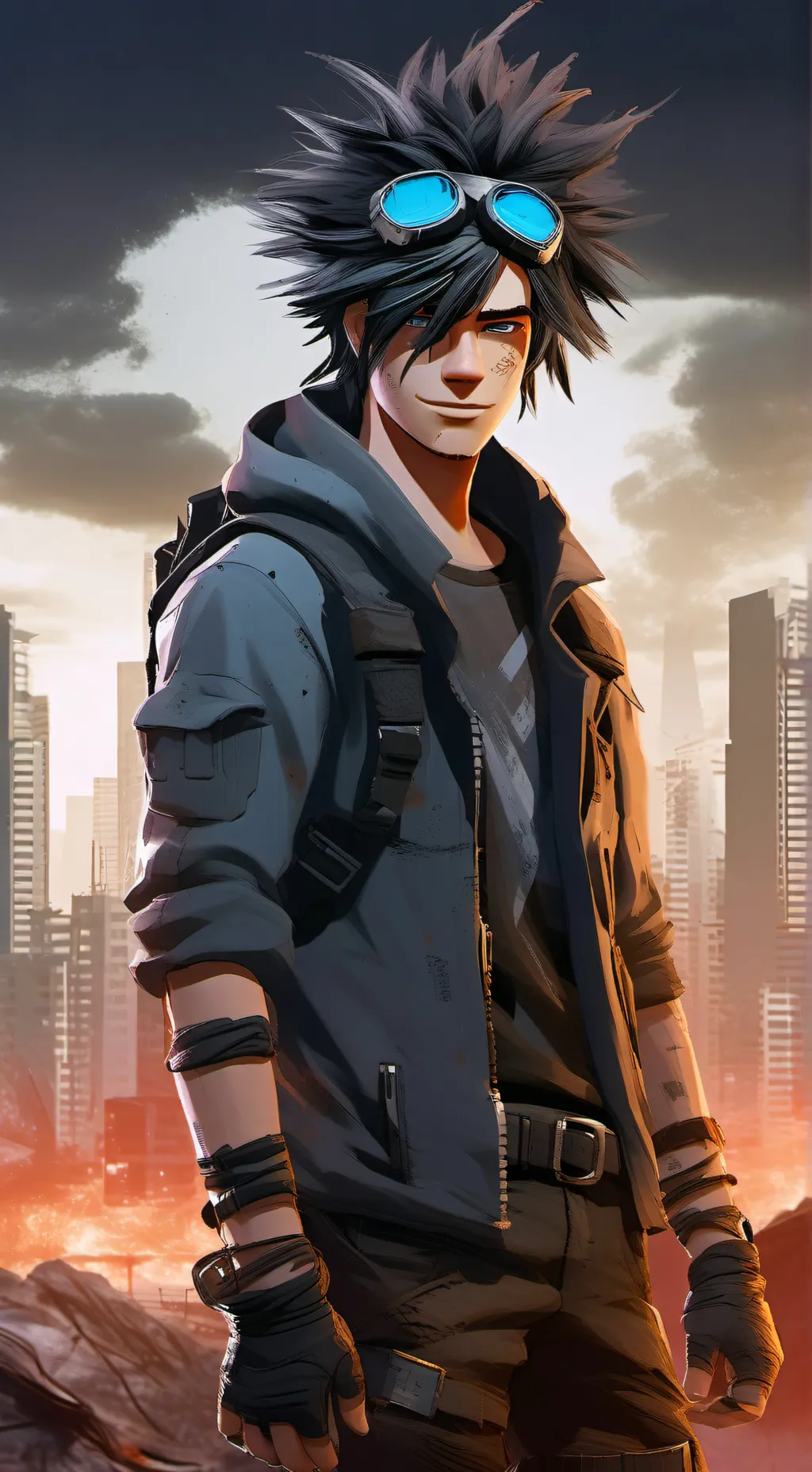 ai character: Jett Minami background