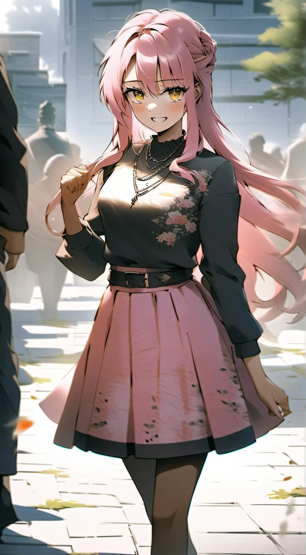ai character: Maria  background