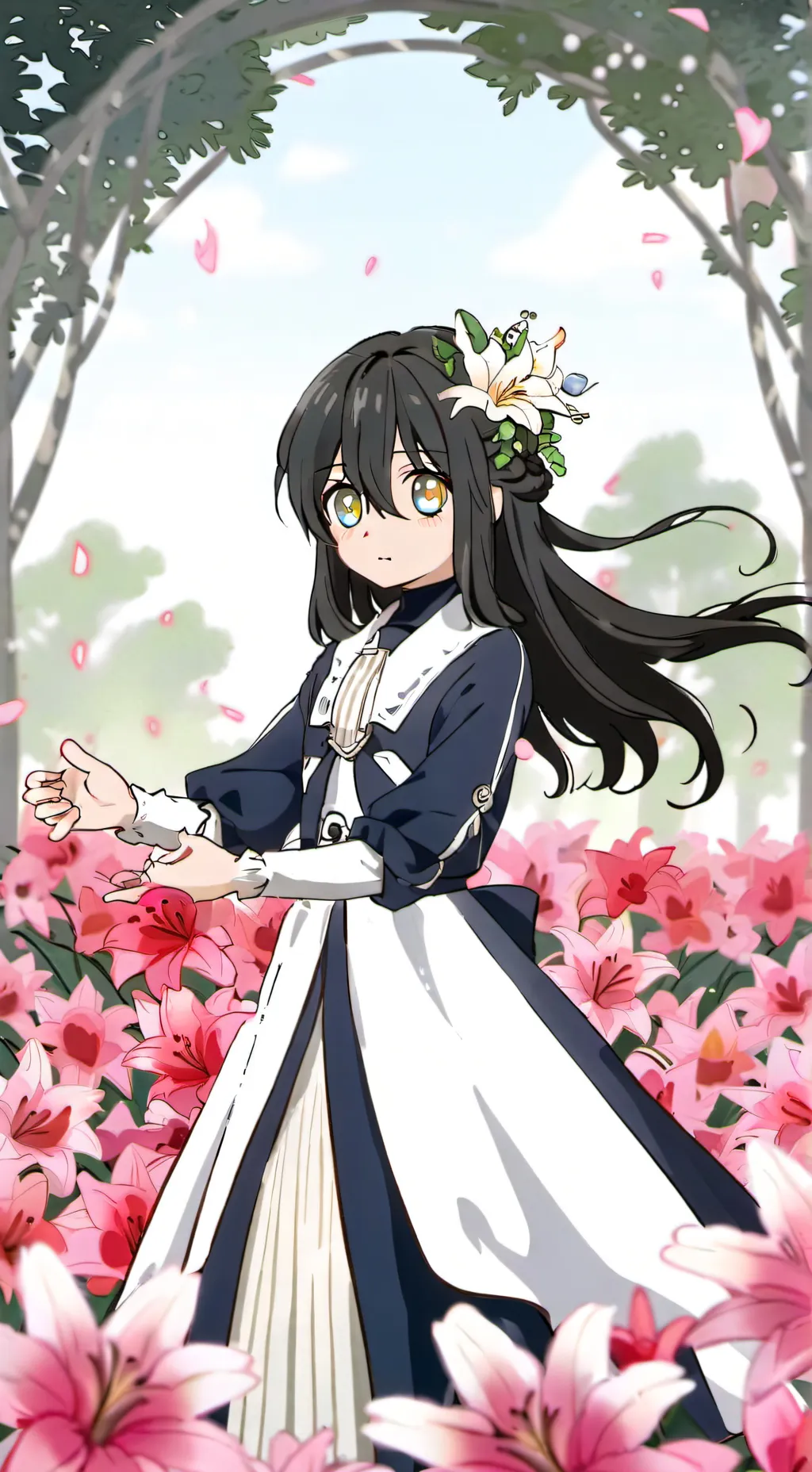 ai character: lily background