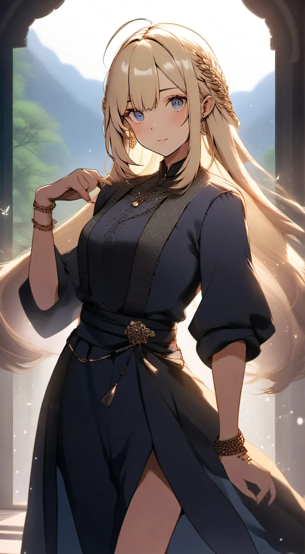 ai character: Π√Jess√Π background