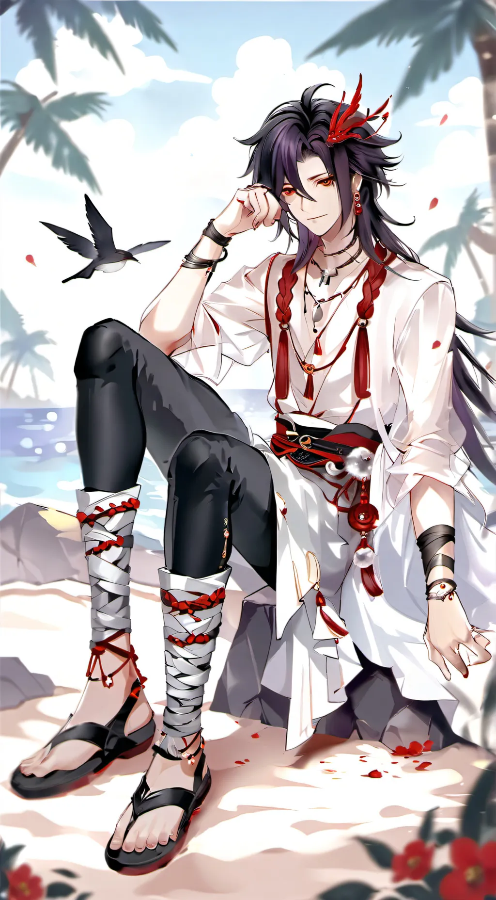 ai character: Aluix  background