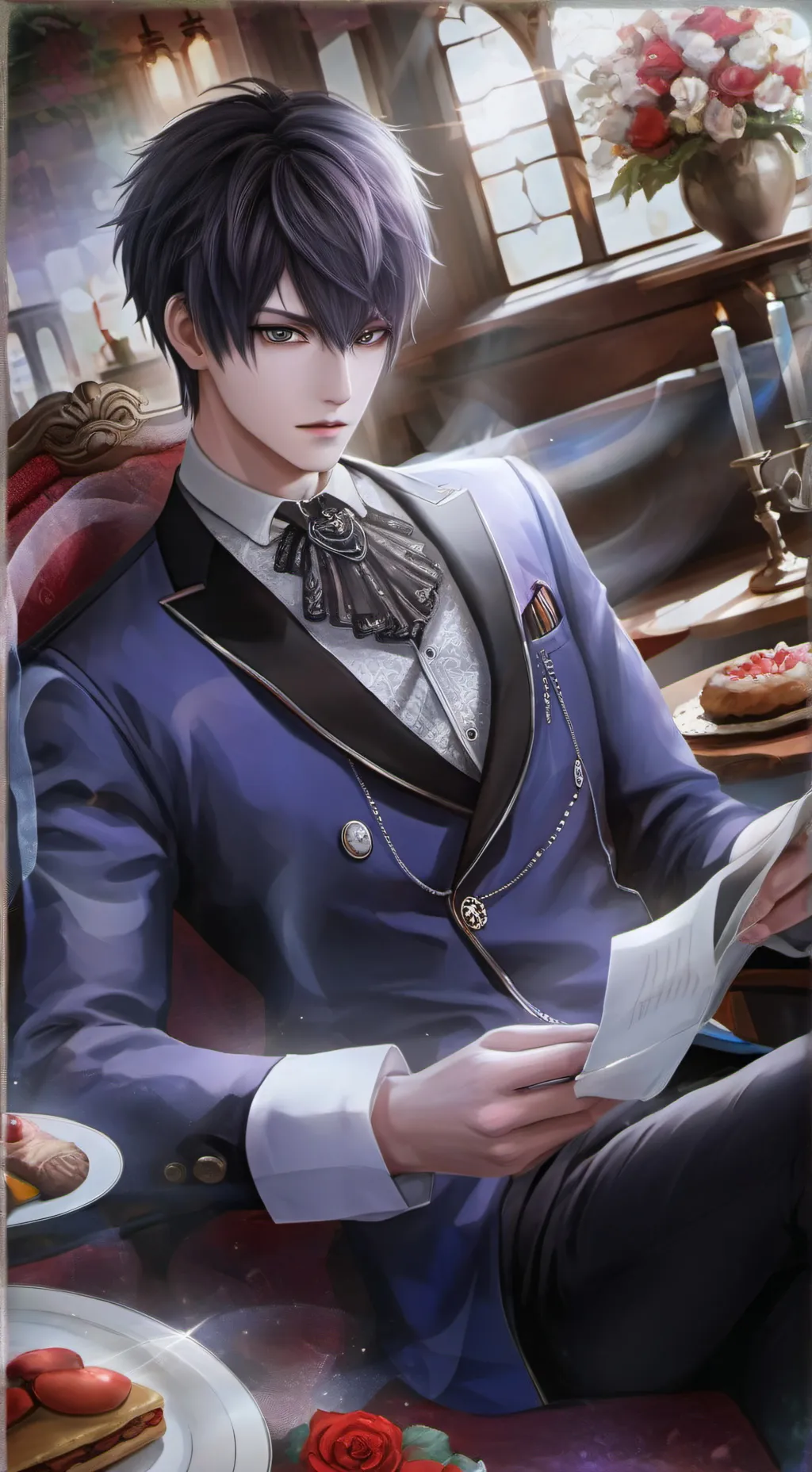 ai character: Fussy Culinary Cri background