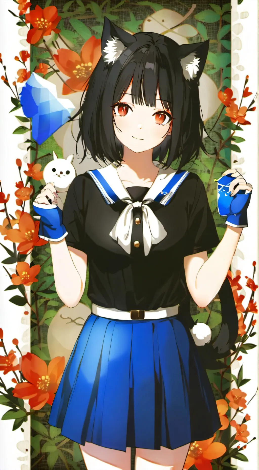 ai character: Yvette background