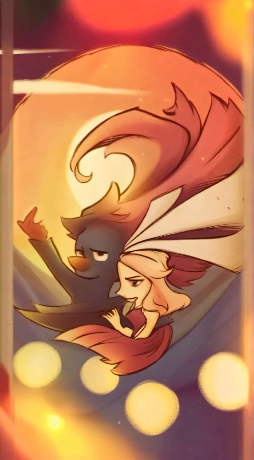 ai character:  super sonadow background