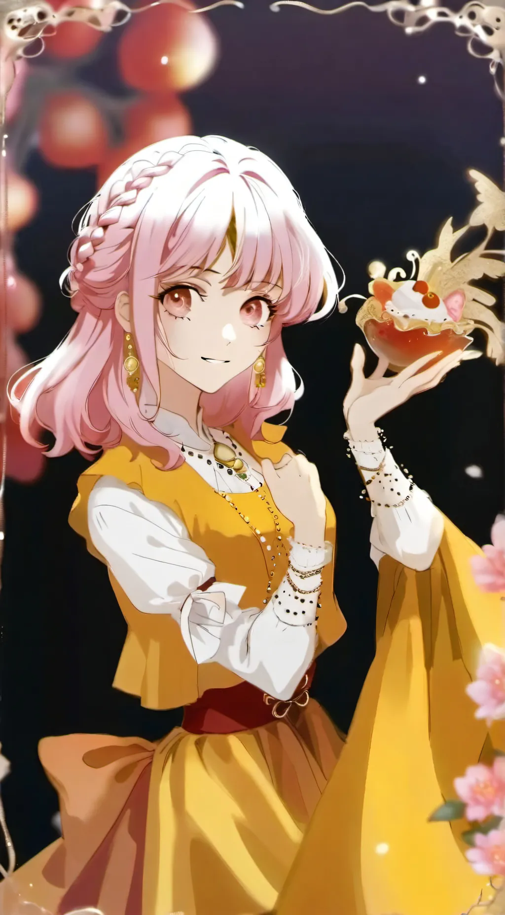 ai character: Princess Rebecca  background
